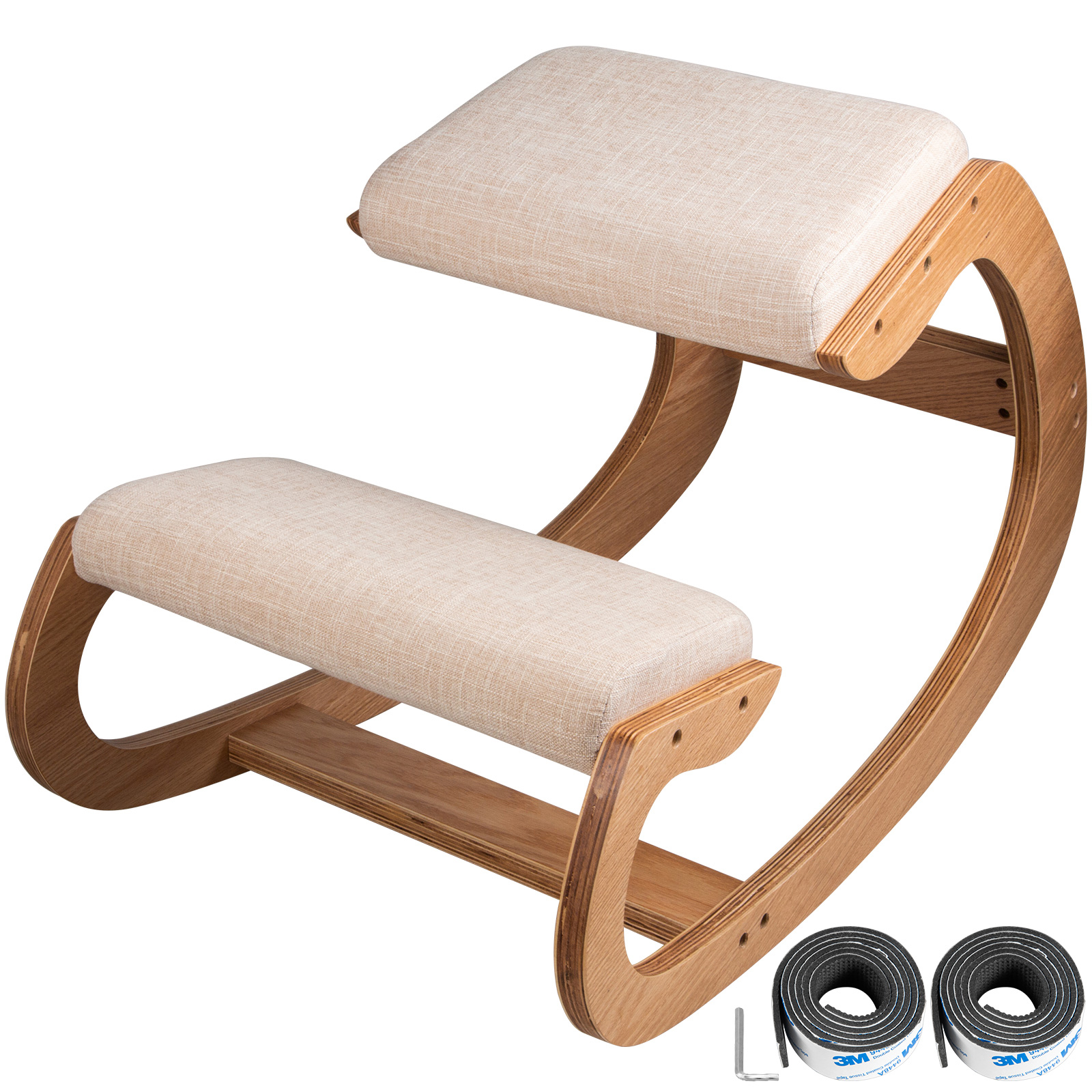 Mophorn Chaise Ergonomique À Genoux Capacité De Charge De 220 Lb