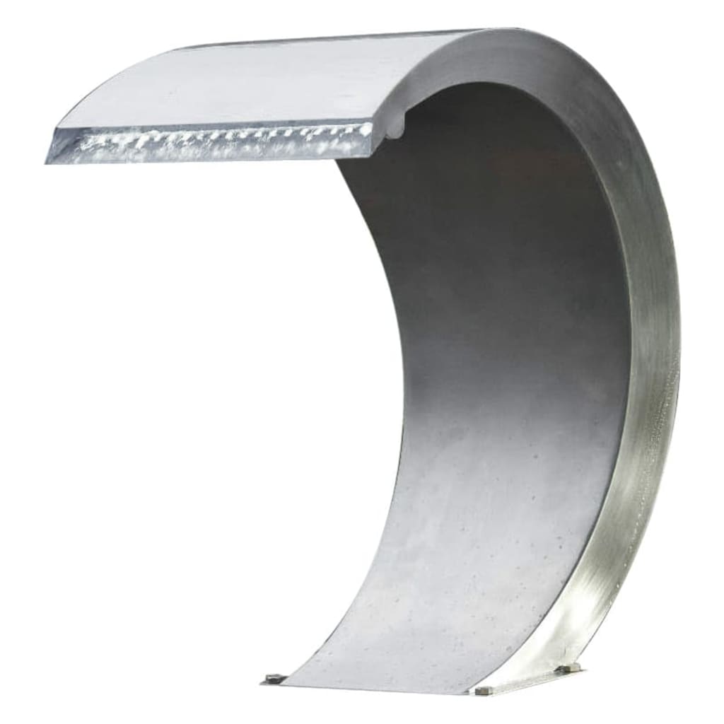 Ubbink Silber Wasserfall "Mamba Led" Edelstahl von Baur - Bild 6