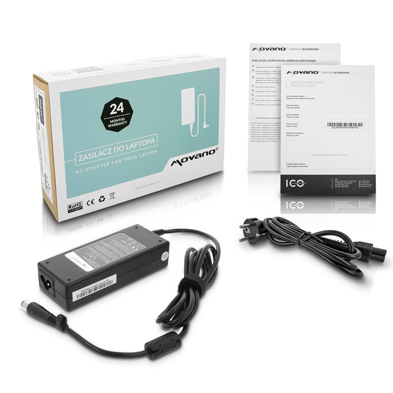 Caricabatterie Hp 19 V 4,74 A 90 W Con Connettore Da 7,4 X 5,0 Mm OEM