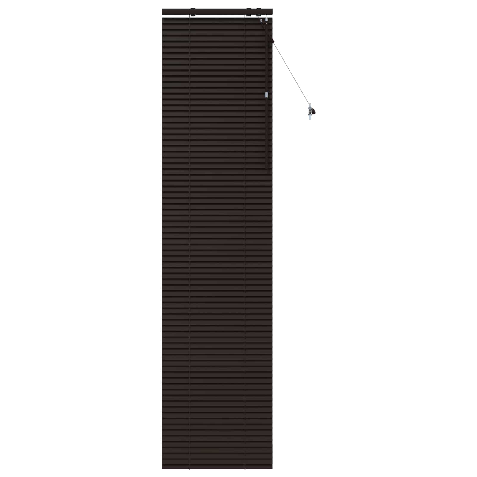 Vidaxl Dunkelbraun Venetian Blind Dark Brown 55 X 250 Cm 35 Mm