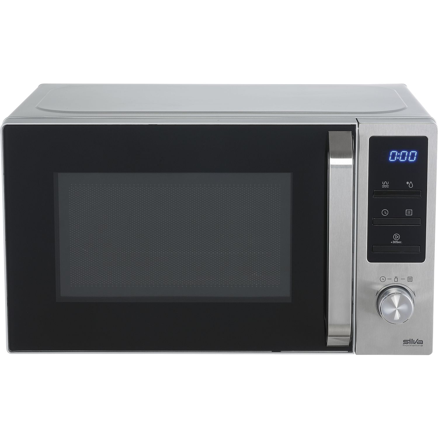 Silva Homeline Schwarz Silva Schneider Mwg-E 20.8 Mikrowelle Mit Grillfunktion Für Die Arbeitsplatte 20 L 800 W Edelstahl - Bild 4