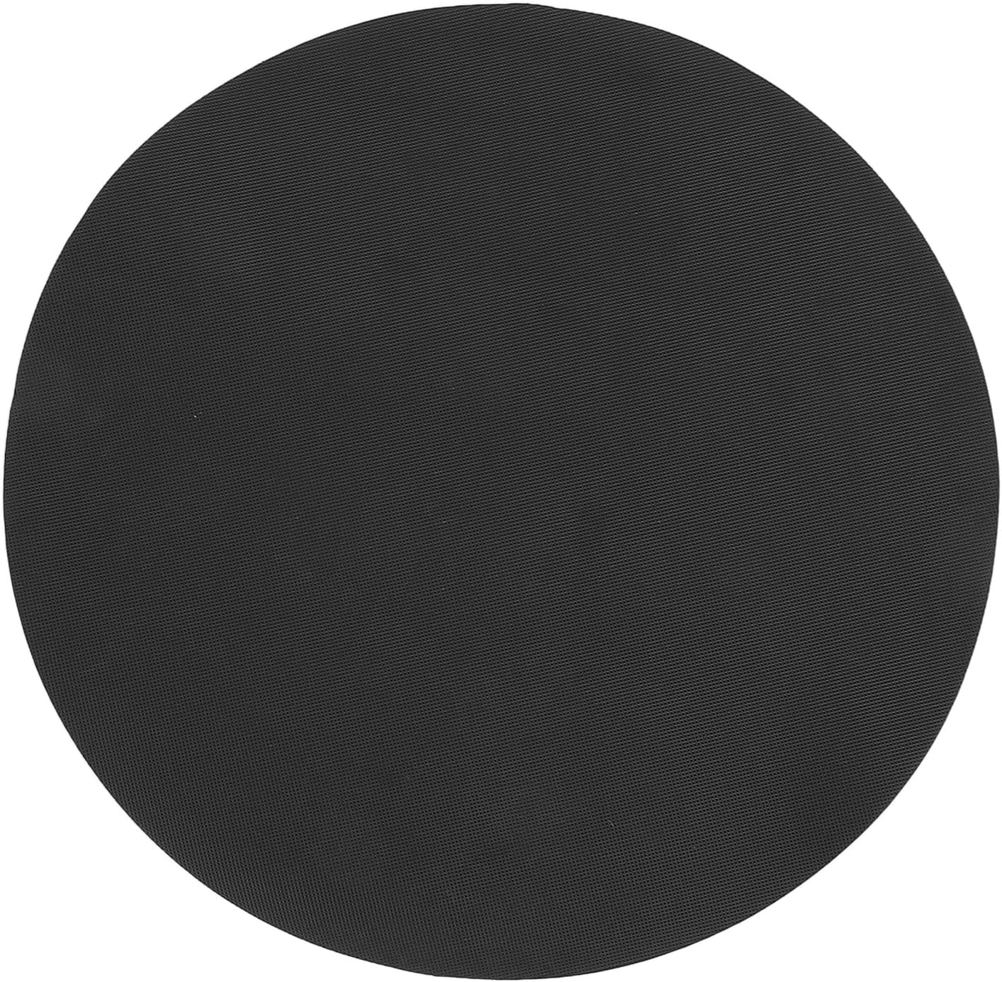 Tapis de protection rond antidérapant en mousse EVA, noir, pour meubles et pieds pivotants