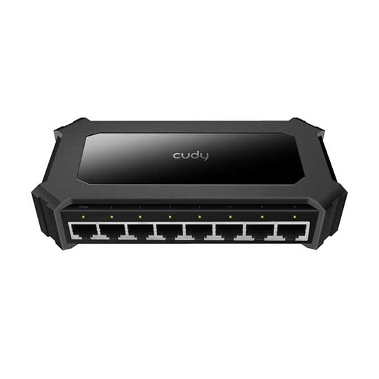 Cudy GS108D network switch Gigabit Ethernet (10/100/1000) Black (8 Ports), Netzwerk Switch, Schwarz - Bild 4