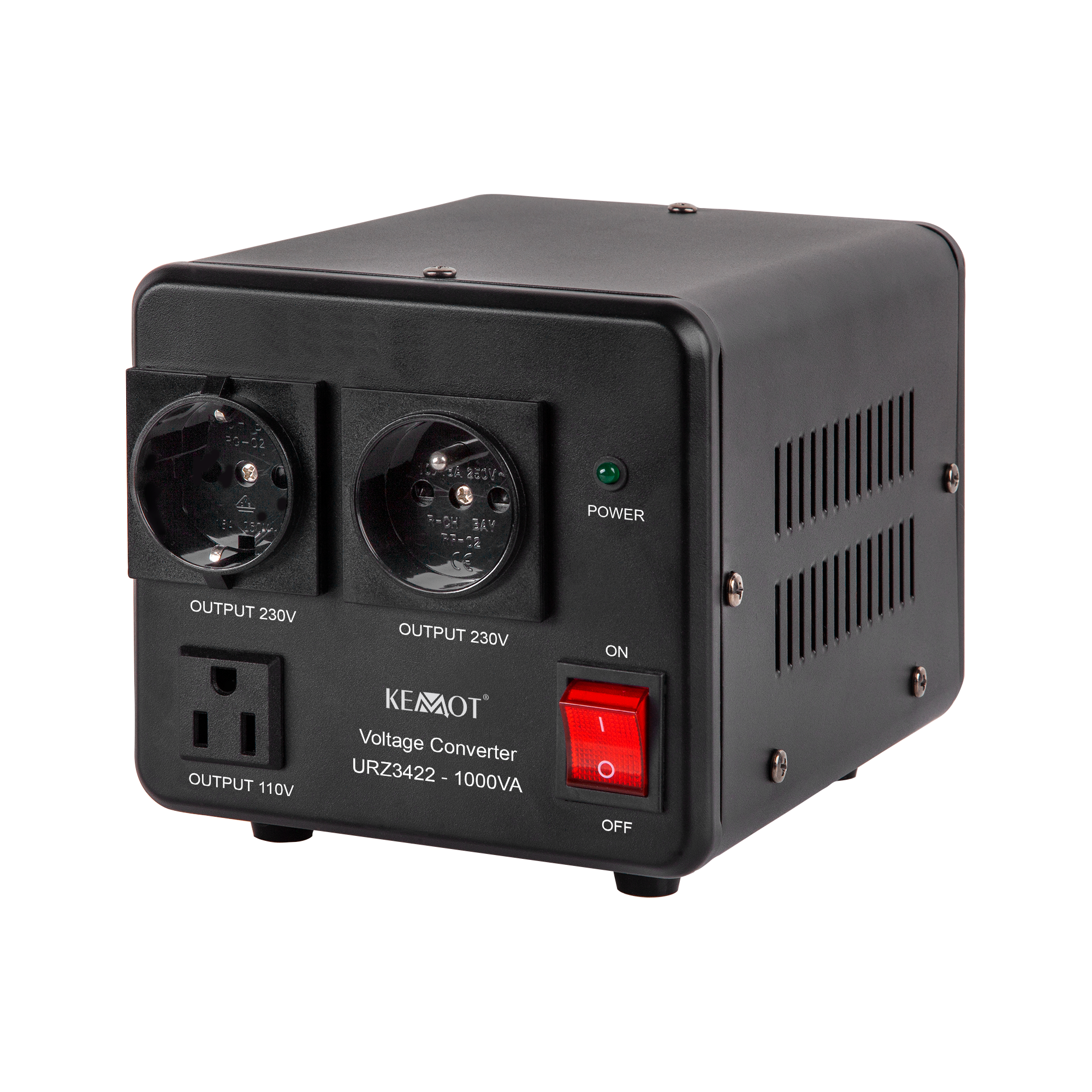 Tresice France Bidirektionaler Spannungswandler Kemot 800 W / 1000 Va 115 V = 230 V