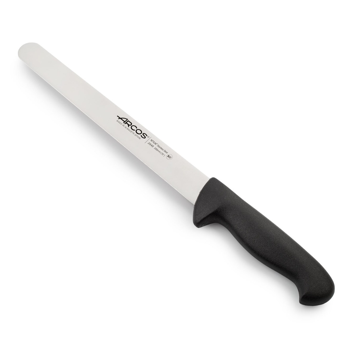 Arcos Schwarz Wurstmesser Farbe - Prof 294925 In Edelstahl Nitrum Und Mango Ergonomische E Polypropylenklinge Und 25 Cm Klinge, Vitrine - Bild 2