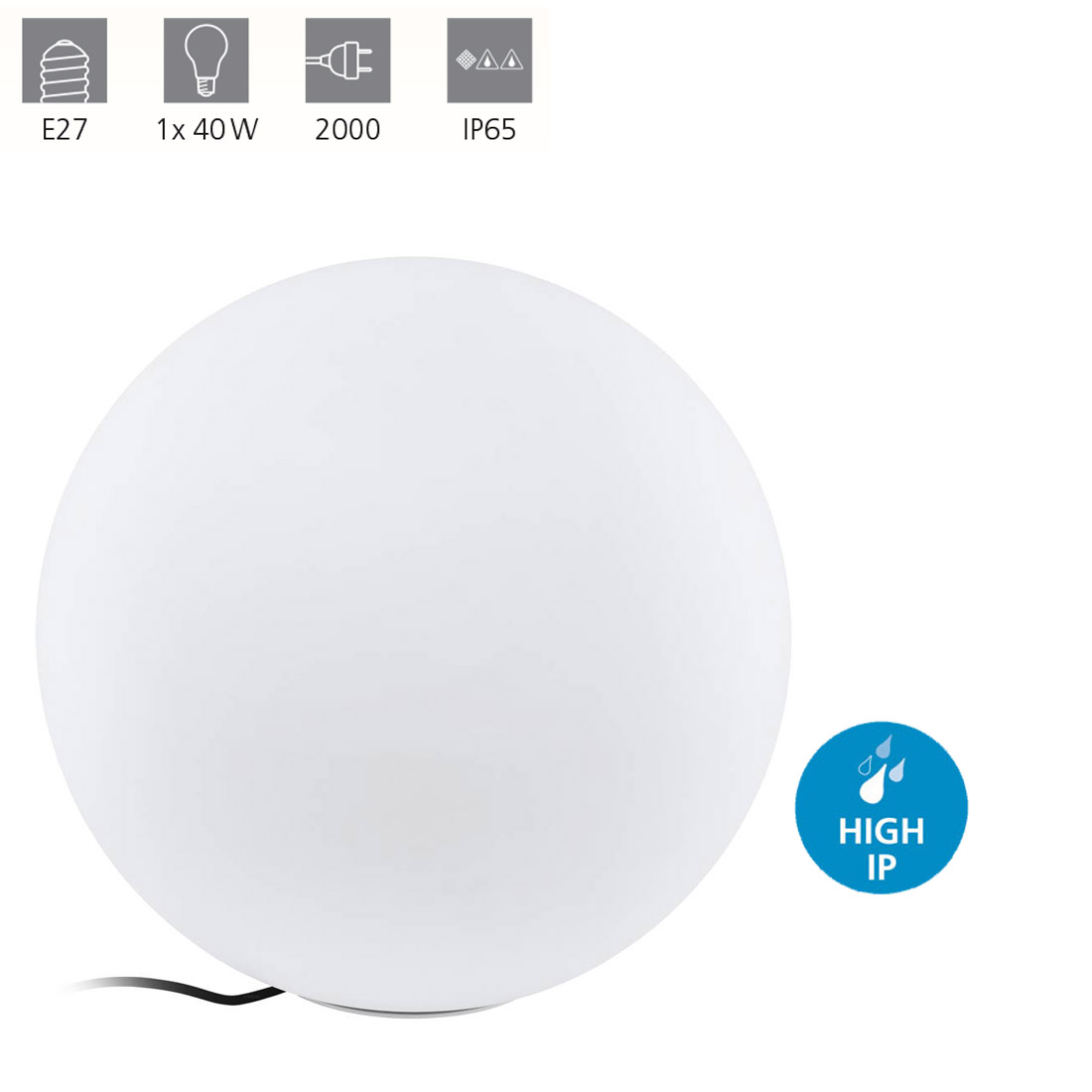EGLO MONTEROLO Stehleuchte weiss - Bild 5