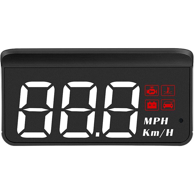 Head-up Display Digitale Per Auto Tachimetro Head-up Display M3 Schermo Ad Alta Risoluzione Plug-and-play Abs Proiettore Hud Proiezione Per Auto (nero)