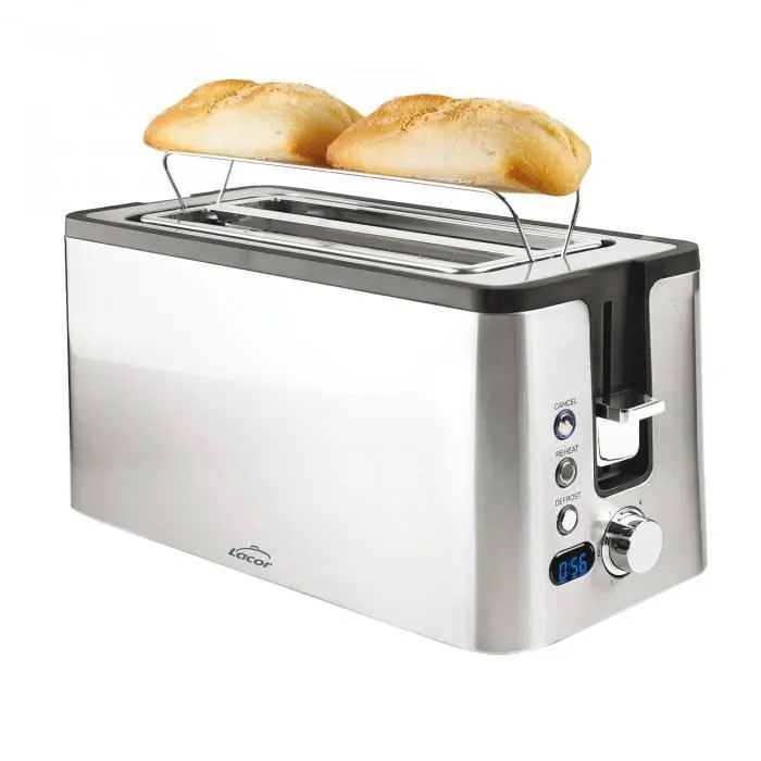 Lacor Silber Langschlitz-Toaster Smart - Bild 3