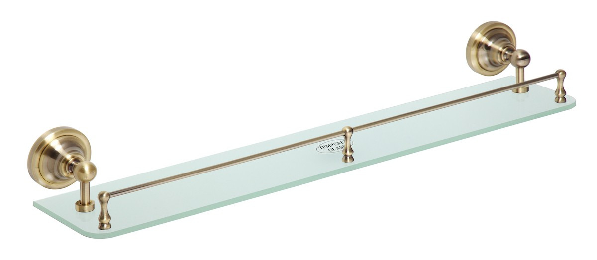 Bemeta - Ricordi Etagère En Laiton Et Verre, Bronze (optimaric24br)
