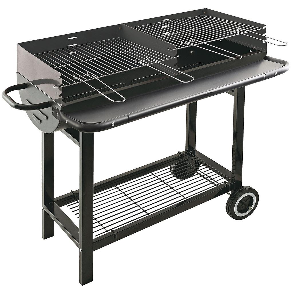 Colorado - Barbecue A Carbonella O Legna Con Doppia Griglia Da 41x27 Cm
