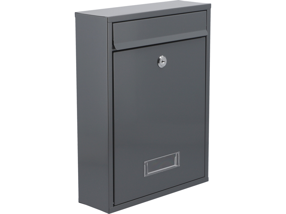 Grau Briefkasten 360X260x80mm Graphit - Bild 6