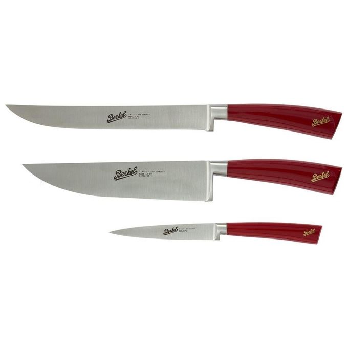 Rot Elegance Set Mit 3 Kochmessern - Berkel - Bild 5