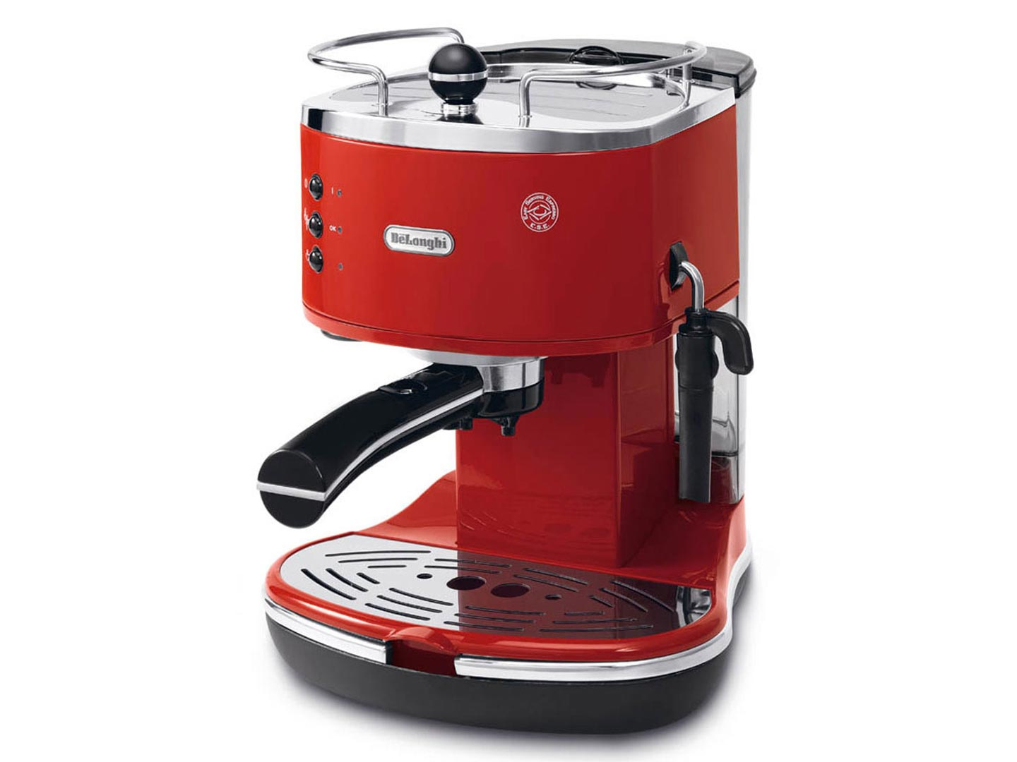 Joom Delonghi Rot Manuelle Espressomaschine - De'longhi - Icona - Eco311.r - Bild 3