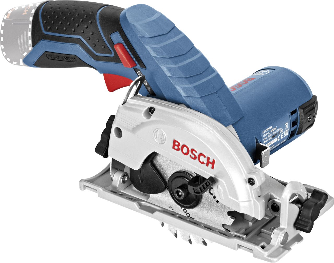 BOSCH PROFESSIONAL Akku-Handkreissäge »GKS 12V-26«, 1400 U/min, ohne Akku - blau - Image 8