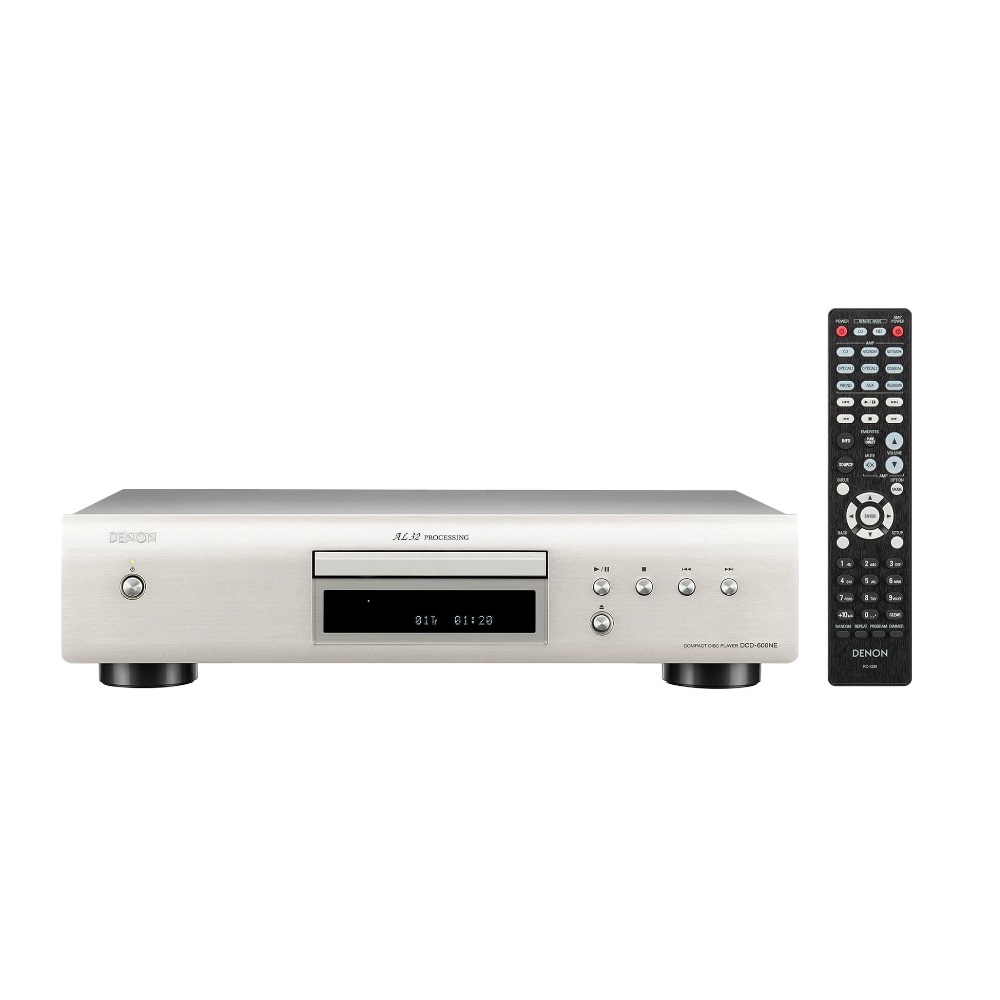 Denon DCD-600NE (CD Player), HiFi Komponente, Silber - Bild 3