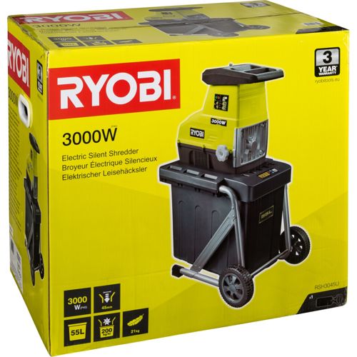 Ryobi Grün/Schwarz Holzspalter + Häcksler, Rsh3045u - Image 4