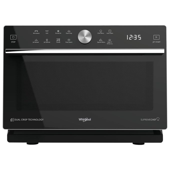 Schwarz Mikrowelle Whirlpool Mwsc933sb 33L 900W Silber - Bild 3