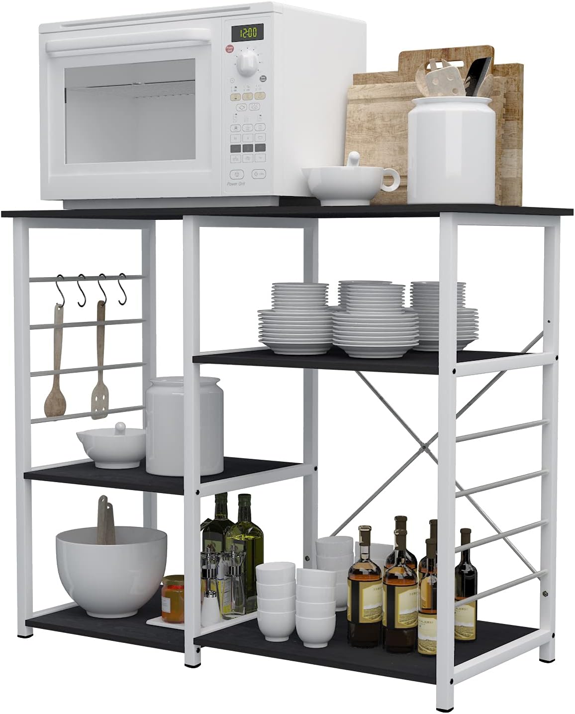 Etagère De Cuisine En Métal Et Bois