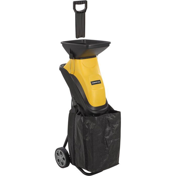 Pflanzenhäcksler - Powerplus - 2500 W - Dicke Bis Zu 44 Mm
