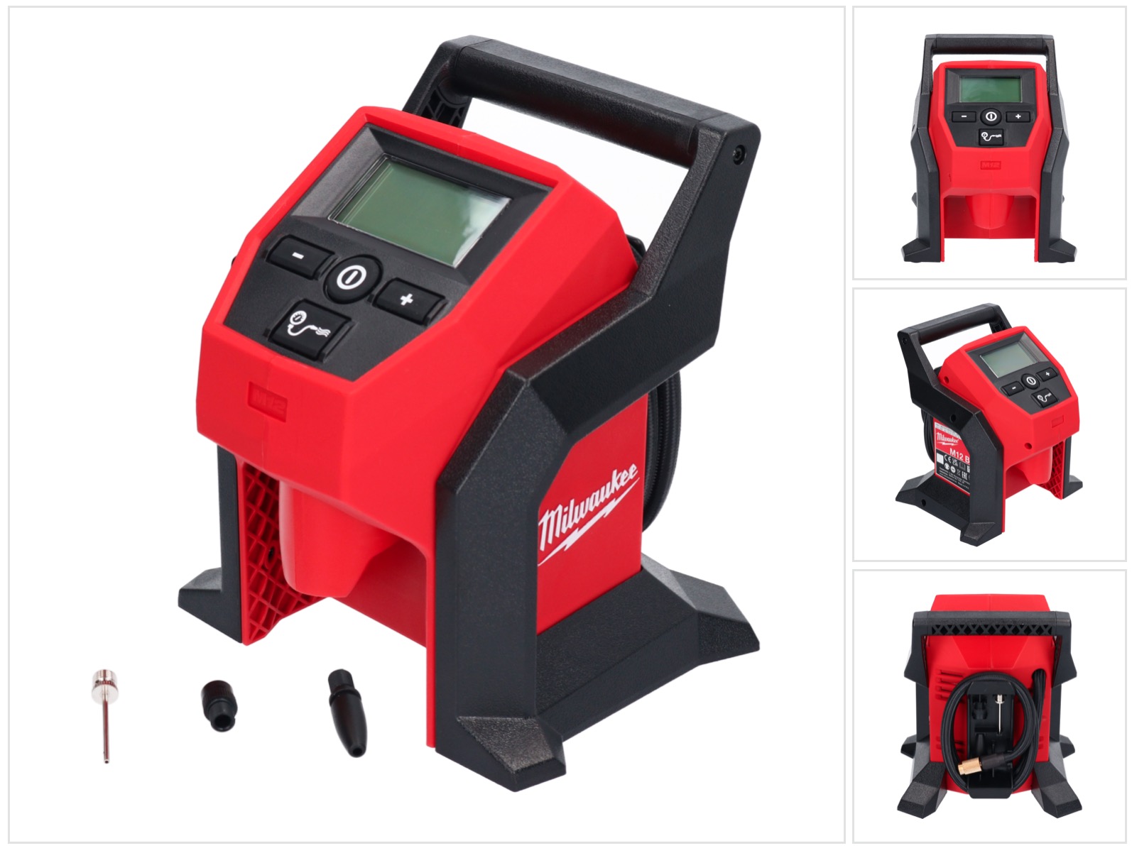 Milwaukee M12 BI-0 Akku-Kompressor, Solo-Version, ohne Akku, 4933464124 - Image 3