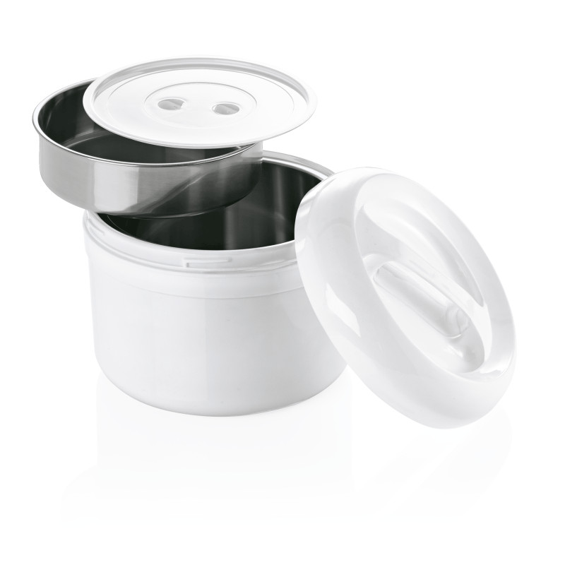 Conteneur Alimentaire Isotherme Transport 4 Ltr Avec Bac Ø 21 Cm Plastique Inox Essentials - Was Germany