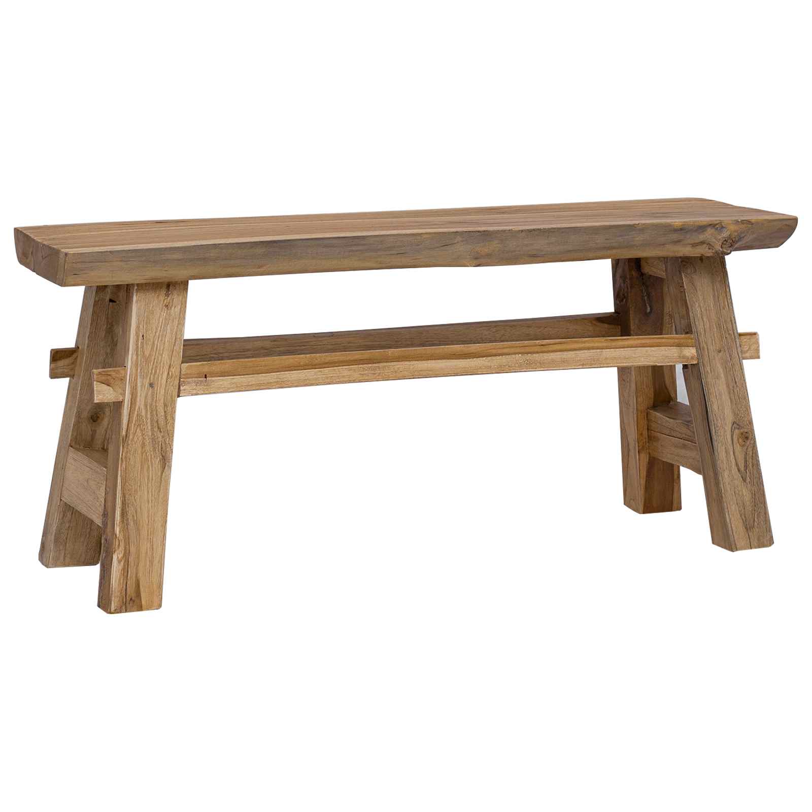 Vidaxl Bank Natur 100 X 29 X 43,5 Cm Massivholz Teak 8721288550446