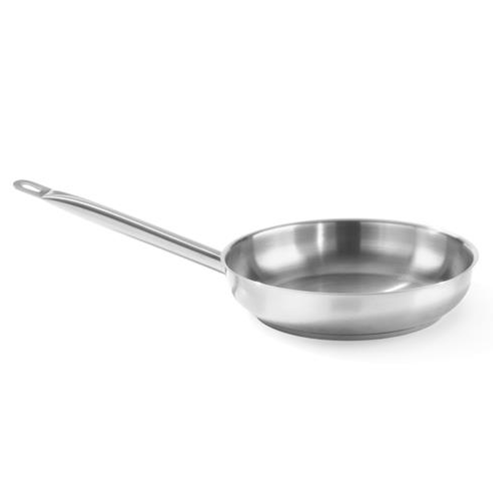 Hendi Edelstahl-Bratpfanne Schmorpfanne Induktion Ø 24 cm 4,5cm Höhe Silber - Bild 3