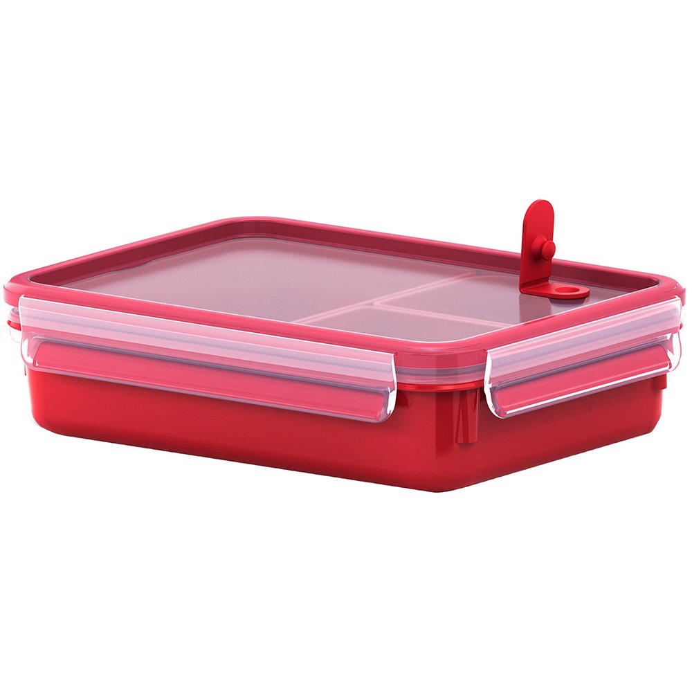 EMSA 517775 food storage container 1.2 L Red, Transparent 1 pc(s)