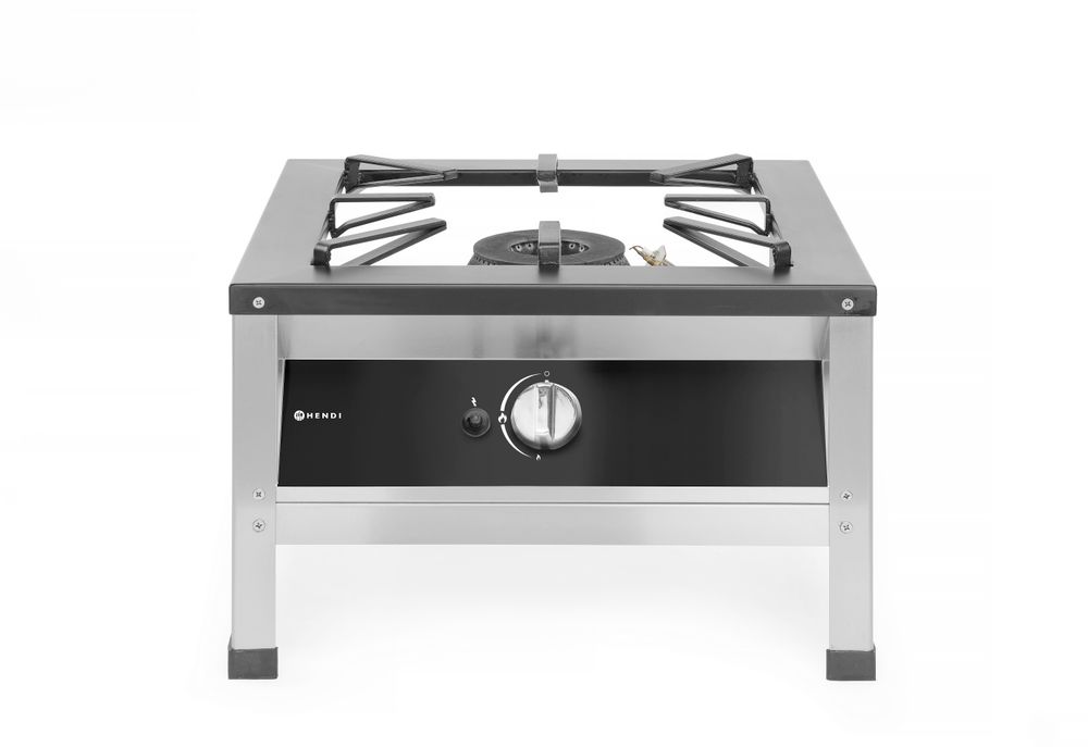 Schwarz Hendi - Hockerkocher Kitchen Line Xl, Kitchen Line, 10,8Kw, 580X650x(H)400Mm - Bild 4