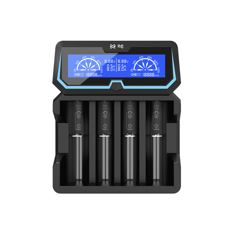 Xtar Batterieladegerät für X4 18650 AA AAA-Zellen Ni-MH Li-Ion 4 Plätze (1 Stk., Ladegerät ohne Akku), Akku Ladegerät - Image 3