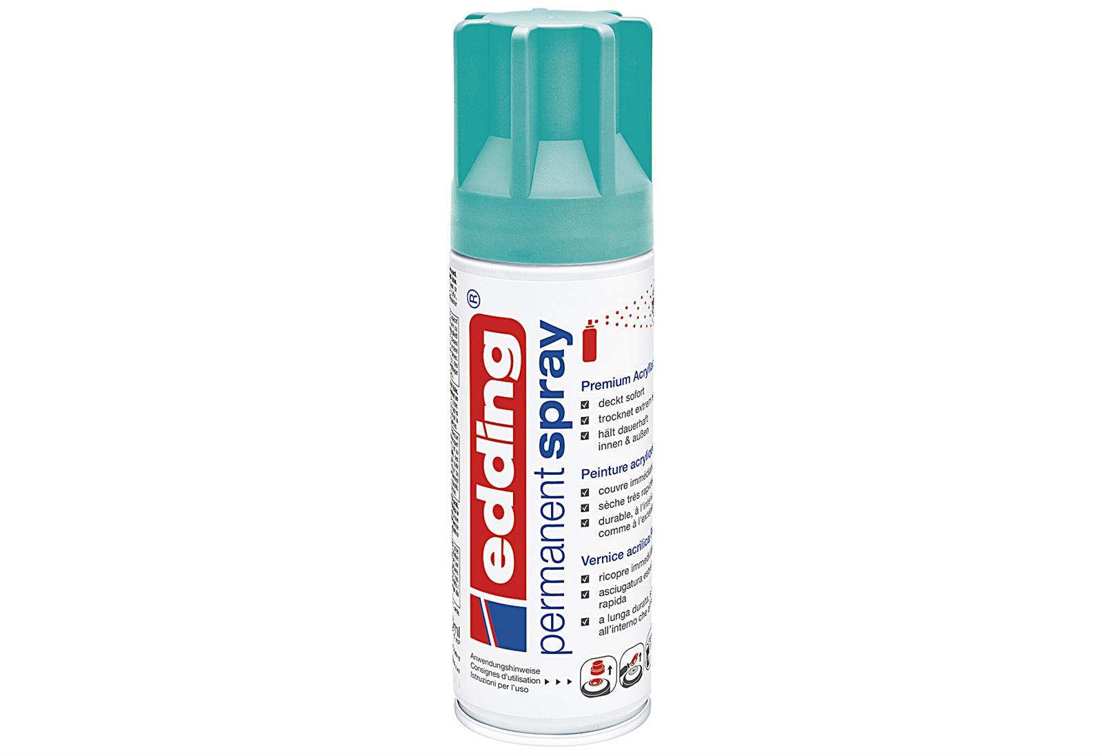 5200 Permanentspray 200 Ml Turqoise Sprühlacke - Edding