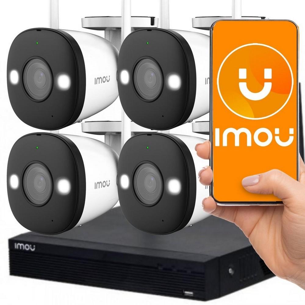 IMOU Kit-Pro 4-Kamera-Überwachungsset 2 MP WiFi KIT/NVR1104HS-W-S2/4-F22FE - Image 4