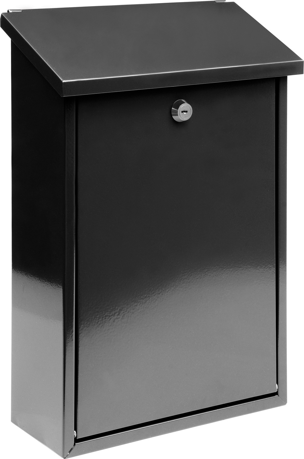 Vorel Schwarz Briefkasten 400X250x100mm 78570