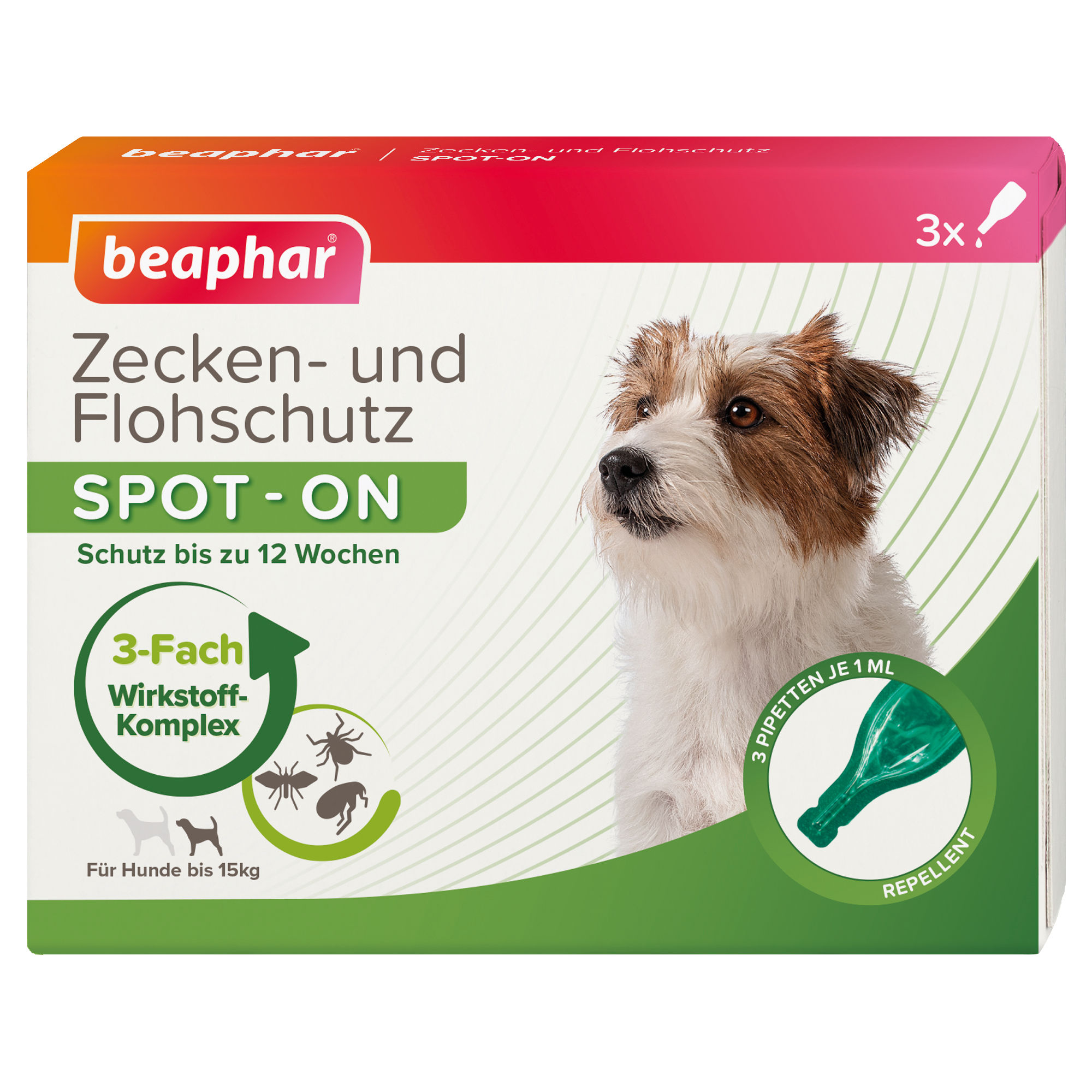 beaphar Zecken- und Flohschutz Spot-ON 3x1ml, für kleine Hunde (bis 15kg) - Bild 7