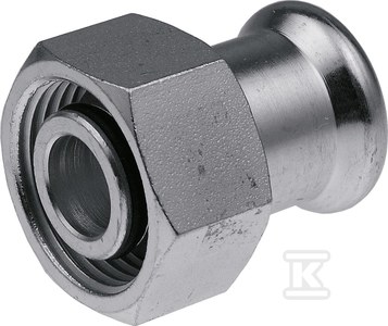 Grau Verbindung 15 G3/4" Stahlpresse - Bild 4