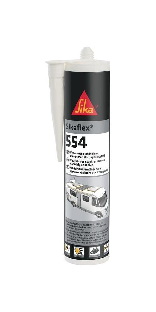 Sikaflex 554 Caravan weiß 300ml STP-Klebstoff Industrie - Image 2