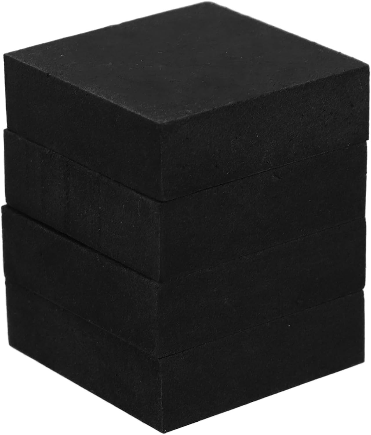 Patins antidérapants en caoutchouc noir, anti-vibrations et absorption des chocs, lot de 4