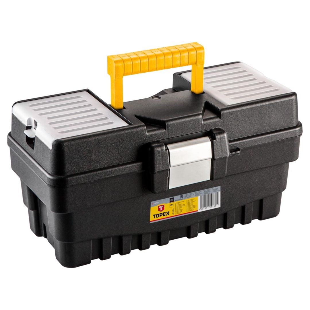 Topex Schwarz 15"-Werkzeugkasten