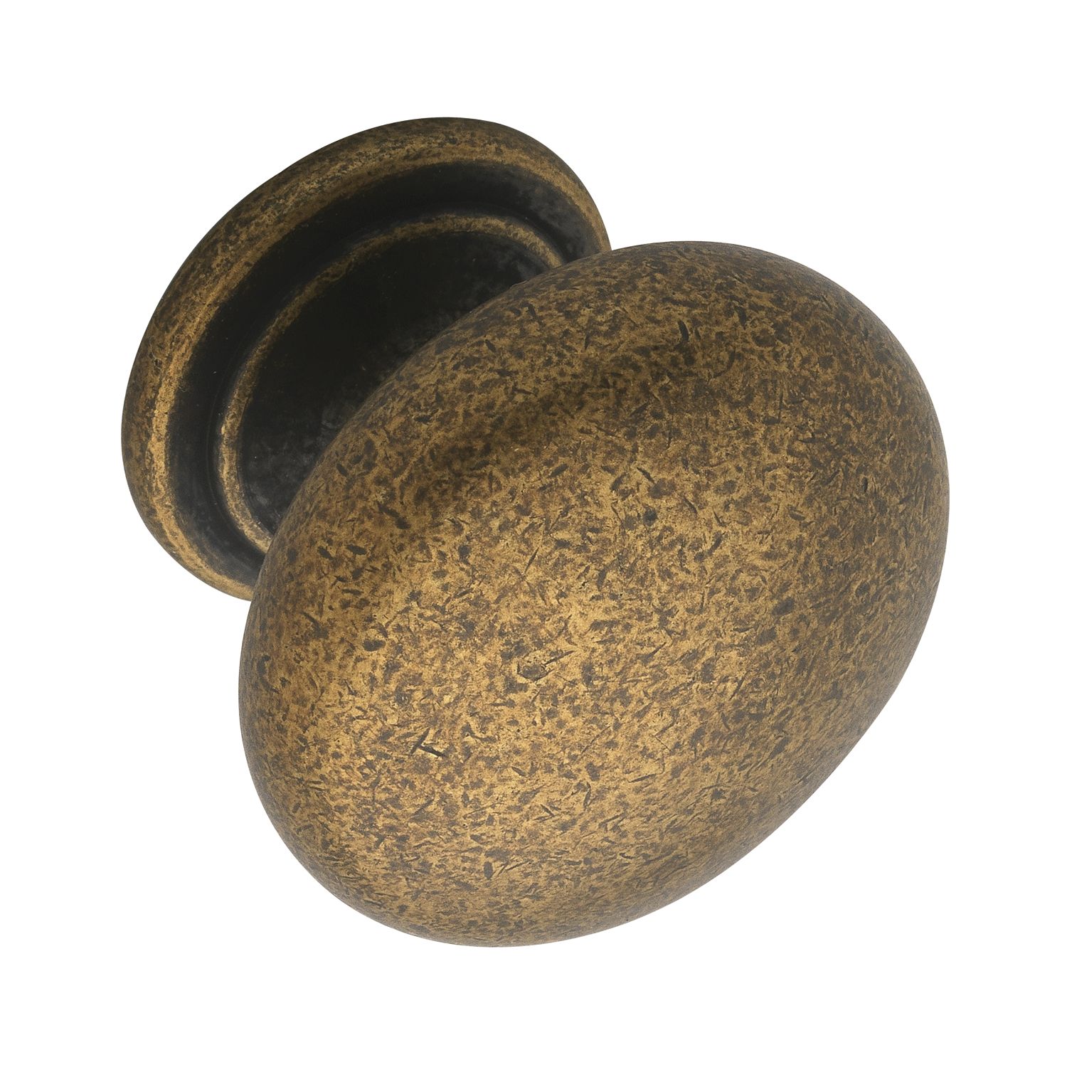 Möbelknopf (möbelknauf) Omaha Ø 33mm T 27mm Möbelgriff Zn Altmessing Brüniert