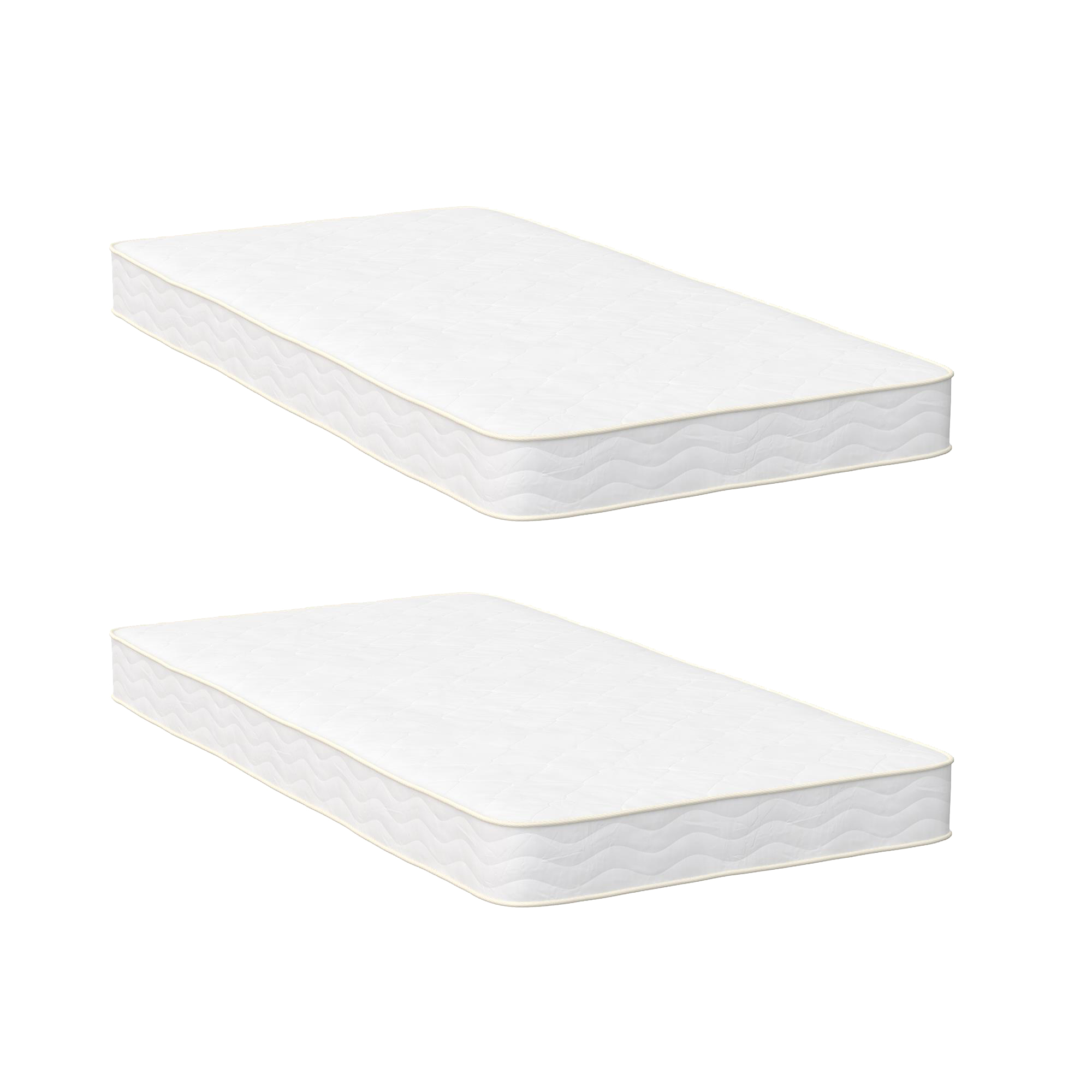 Bolli - Matelas 90x190 Lot 2 Luxe Matelas Mémoire De Forme Pour Adulte