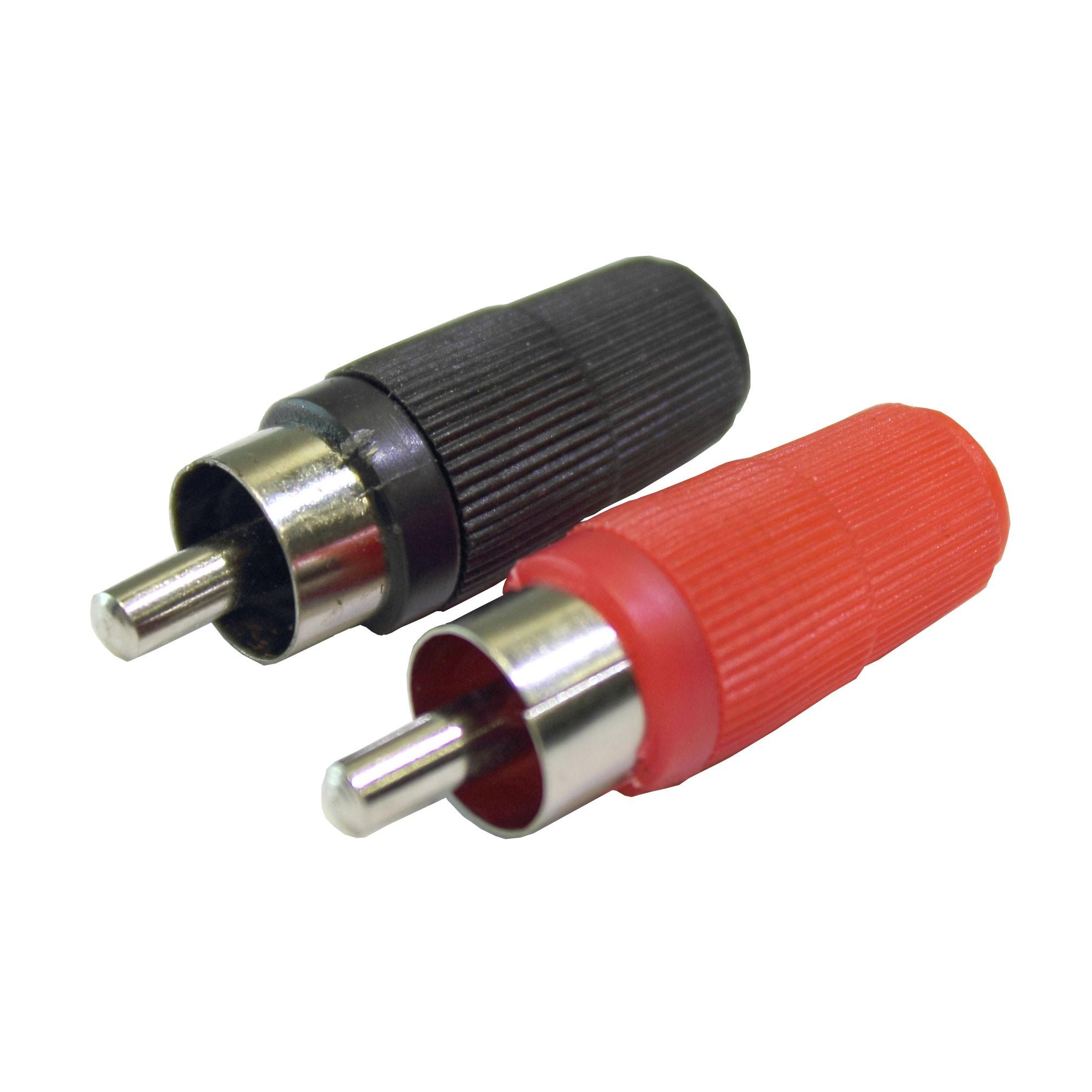 Connettore Rca Maschio Rosso Speciale Dcu
