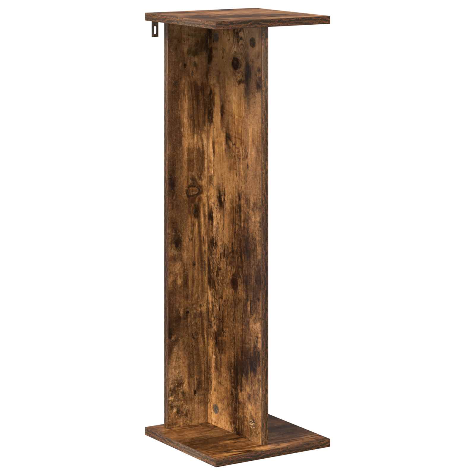 Vidaxl Plant Stand Smoked Oak 25 X 25.5 X 80.5 Cm Engineered Wood 8721364556928