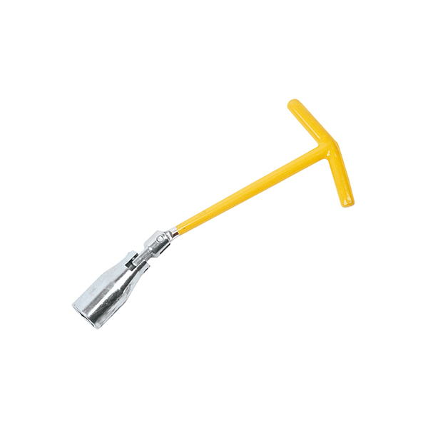 Top Tools Zündkerzenschlüssel Mit Gelenk T-Griff 21Mm