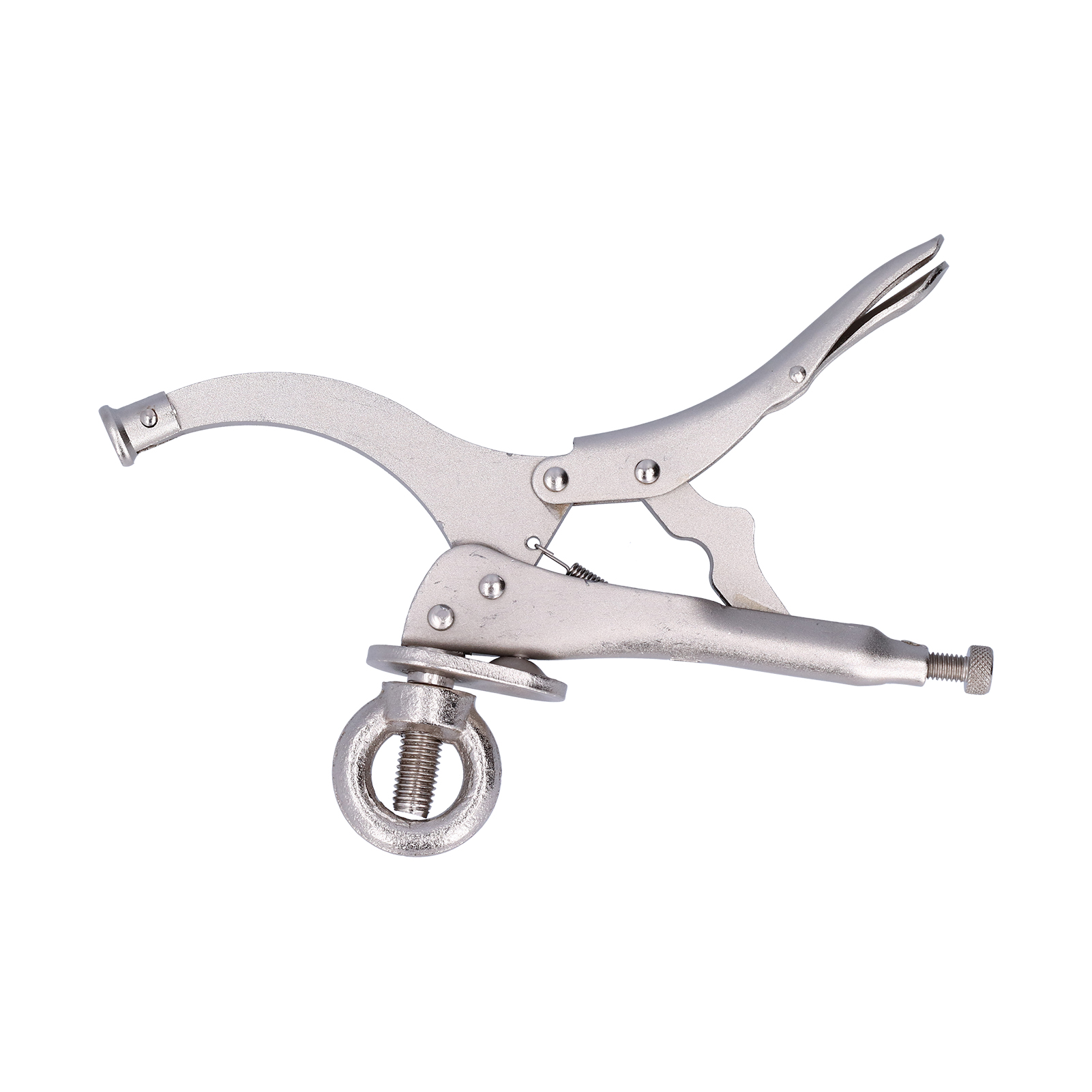 Pince-étau à verrouillage pour perceuse d'établi, 28 cm, acier 45#, mâchoire mobile antidérapante