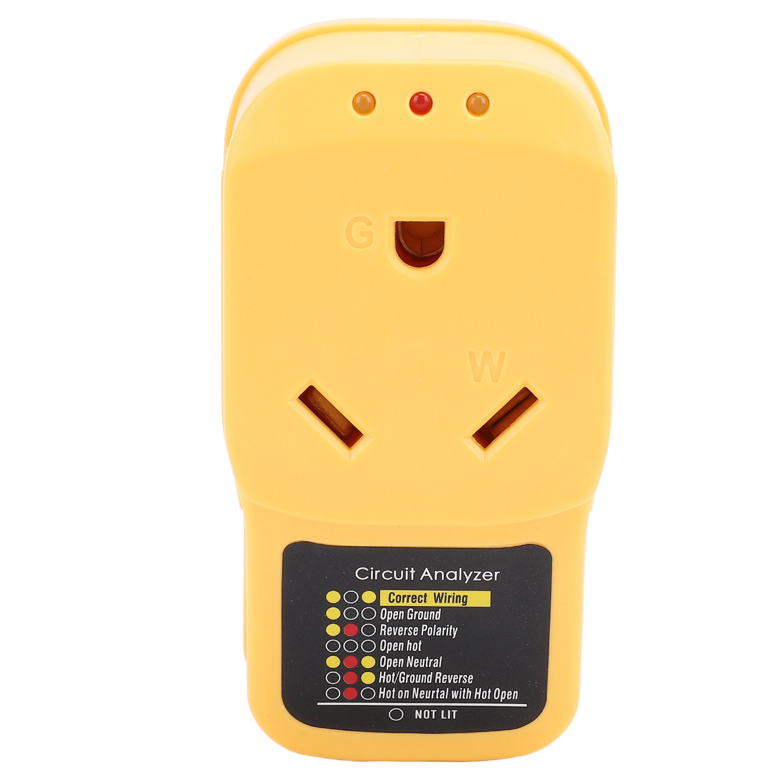 Adaptateur 30 A mâle vers 30 A femelle avec analyseur de circuit et voyant LED, protection contre les surtensions pour camping-car