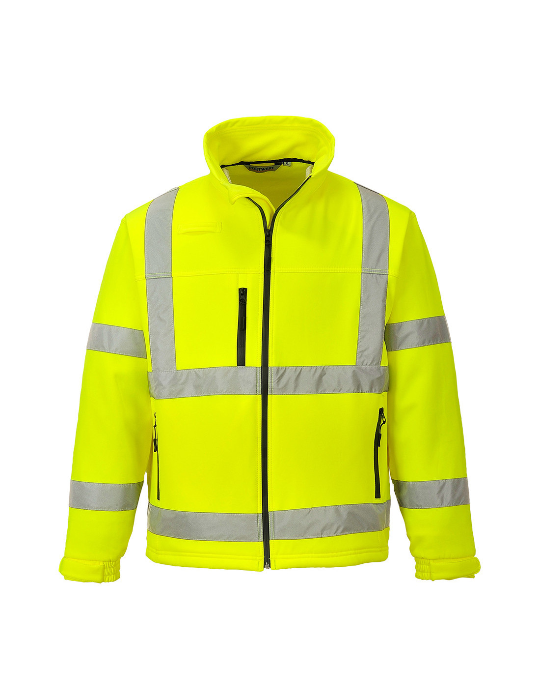 Portwest Softshell-Jacke Classic Hi-Vis (3 Lagen) Gelb M - Bild 3