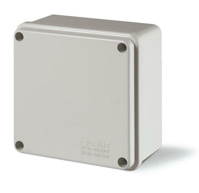 Scame Grau Abzweigdose, Kunststoff-Box 100X100x60mm Ip56 - Bild 3