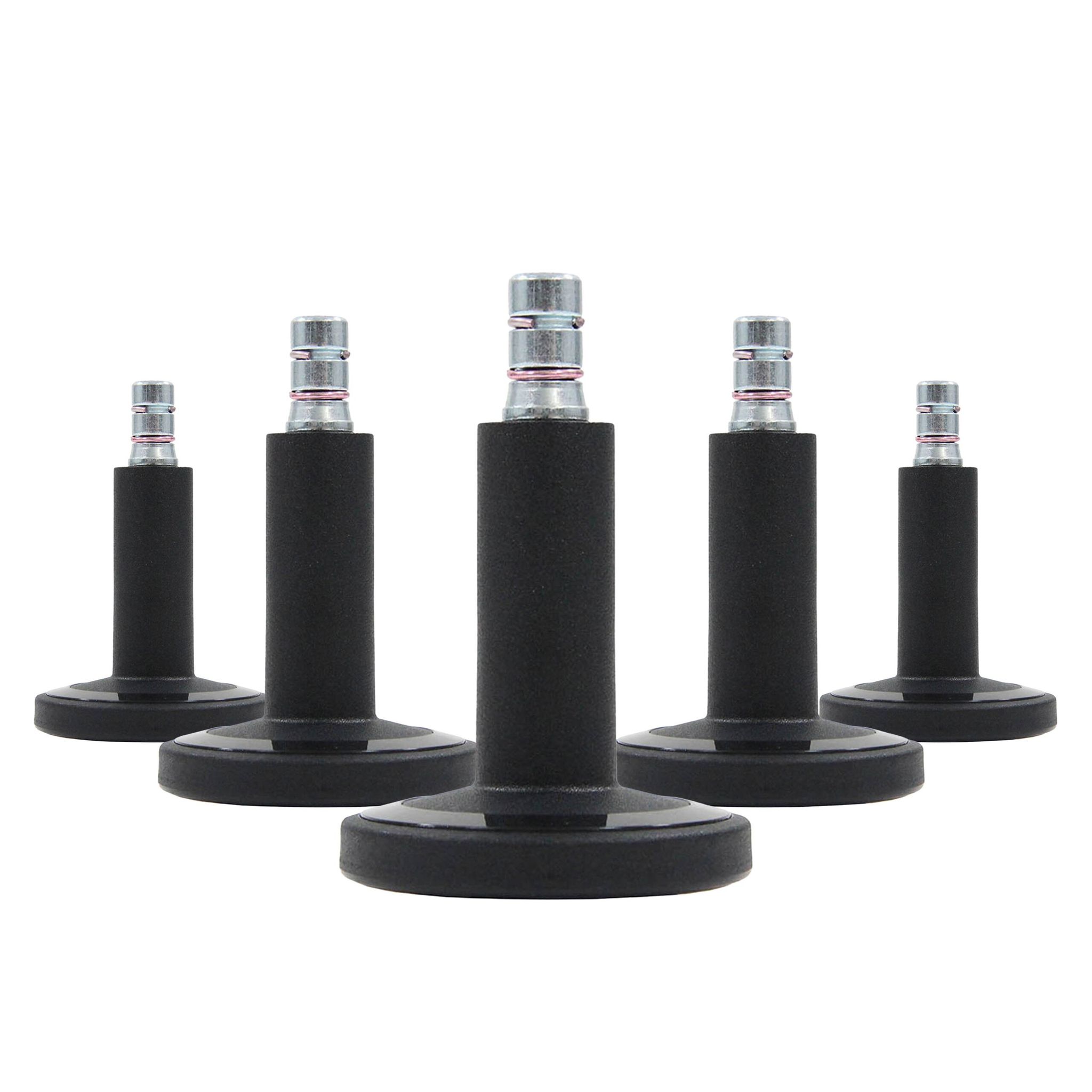 Hjh Office Schwarz Stato-M | 11 Mm | Teppichboden - Stuhlgleiter - Image 2