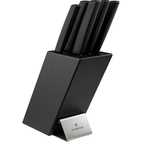 Victorinox Schwarz Swiss Modern Messerblock 6 Tlg. - Bild 4