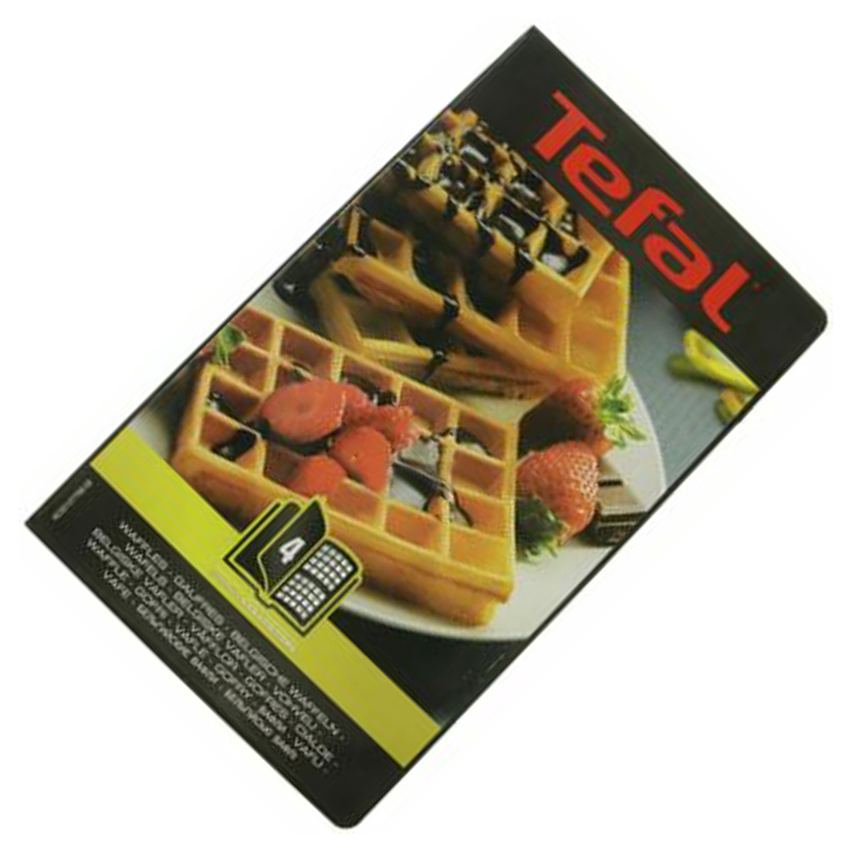 Tefal Schwarz Ersatzteil - Set 2 Waffelblechen